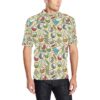 Chemical Pattern Print Design 04 Men Polo Shirt