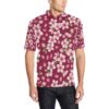 Cherry Blossom Pattern Print Design Cb06 Men Polo Shirt