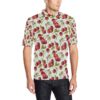 Cherry Hand Draw Men Polo Shirt