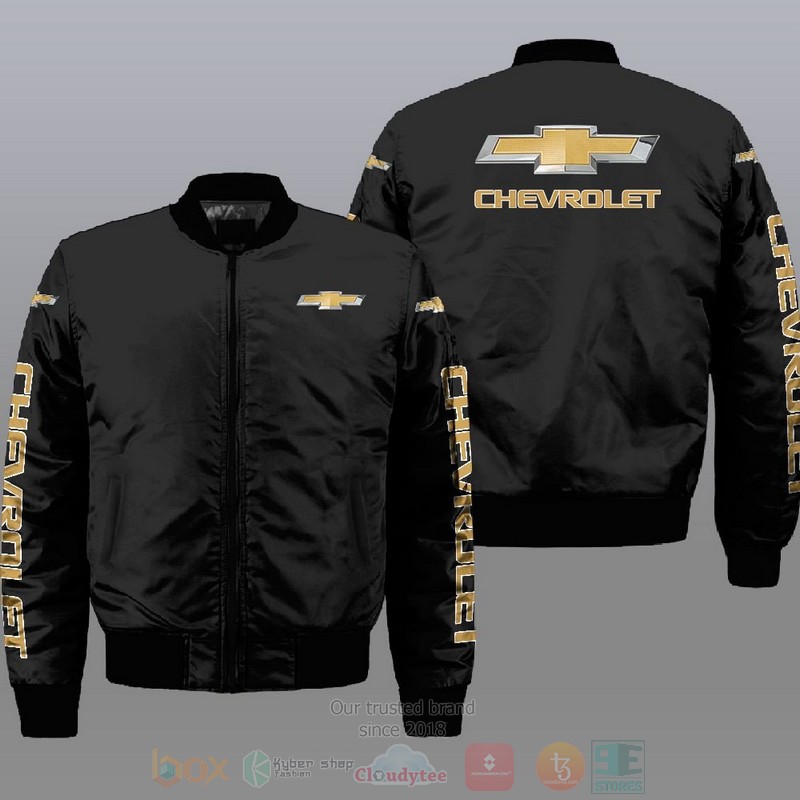 Chevrolet Car Bomber Jacket Chevrolet Car Bomber Jacket