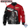Chevrolet Ghost Rider Custom Name Bomber Jacket