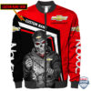 Chevrolet Nova Skeleton Snapback Custom Name Bomber Jacket