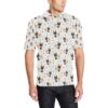 Chihuahua Pattern Print Design 06 Men Polo Shirt