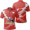 Chile Christmas Coat Of Arms Polo Shirt X Style J78