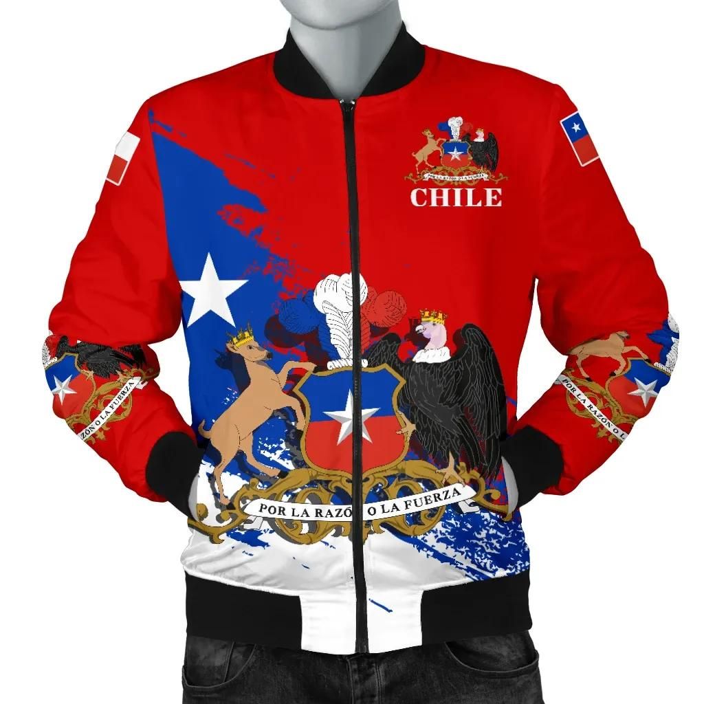 Chile Special Men's Bomber Jacket A7 Bomber Jacket Chile Special Men's Bomber Jacket A7 Bomber Jacket