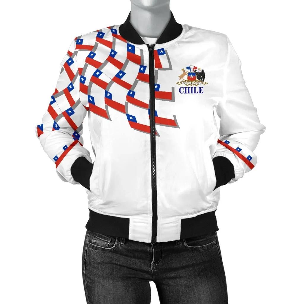 Chile Women's Bomber Jacket - Home A7 Bomber Jacket Chile Women's Bomber Jacket - Home A7 Bomber Jacket