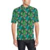 Chimpanzee Pattern Print Design 01 Men Polo Shirt