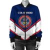 China Coat Of Arms Women Bomber Jacket Lucian Style JW5 Bomber Jacket