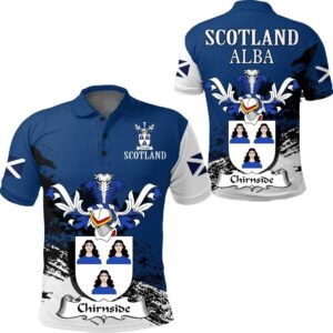 Chirnside Scottish Family Crest Scotland Special Polo Shirt - Golf Shirt A7