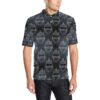 Christian Heart Tattoo Style Men Polo Shirt