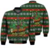 Christmas Day Bomber - Christmas Yule Log Candle Holy Night 3D Bomber - Gifts For Christmas
