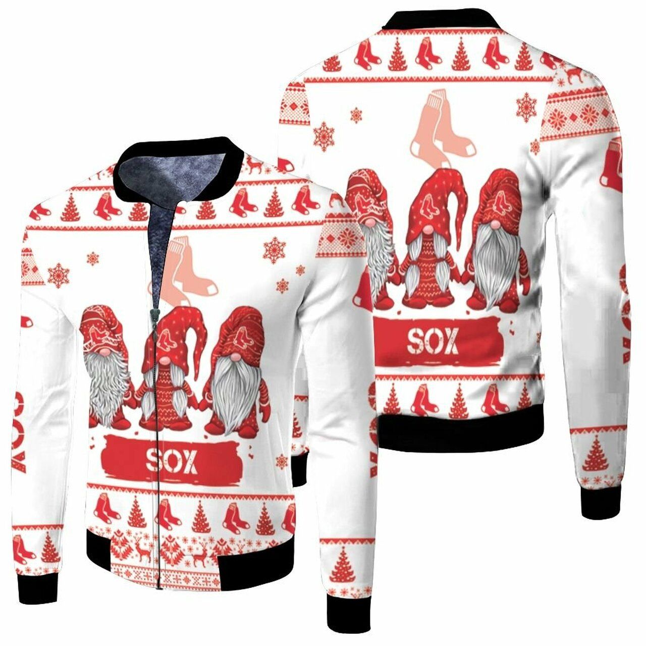 Christmas Gnomes Boston Red Soxugly Sweatshirt Christmas 3D Bomber Jacket Model 1223 Bomber Jacket Christmas Gnomes Boston Red Soxugly Sweatshirt Christmas 3D Bomber Jacket Model 1223 Bomber Jacket