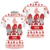 Christmas Gnomes Boston Red Soxugly Sweatshirt Christmas 3D Polo Shirt