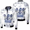 Christmas Gnomes Dodgers Ugly Sweatshirt Christmas 3D Bomber Jacket Model 1267 Bomber Jacket
