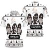 Christmas Gnomes Marlins Ugly Sweatshirt Christmas 3D Polo Shirt