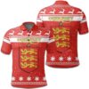 Christmas Guernsey Coat Of Arms Polo Shirt JW9