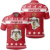 Christmas Jordan Coat Of Arms Polo Shirt JW9