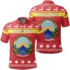 Christmas Macedonia Coat Of Arms Polo Shirt JW9