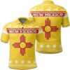 Christmas New Mexico Coat Of Arms Polo Shirt JW9