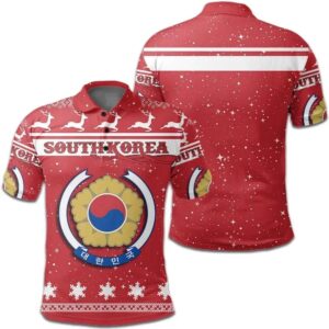 Christmas South Koreatruoc Coat Of Arms Polo Shirt JW9