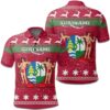 Christmas Suriname Coat Of Arms Polo Shirt JW9