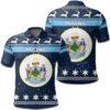 Christmas maine Coat Of Arms Polo Shirt JW9