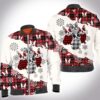 Christmas tartan frenchie 3D All Over Printed Shirt