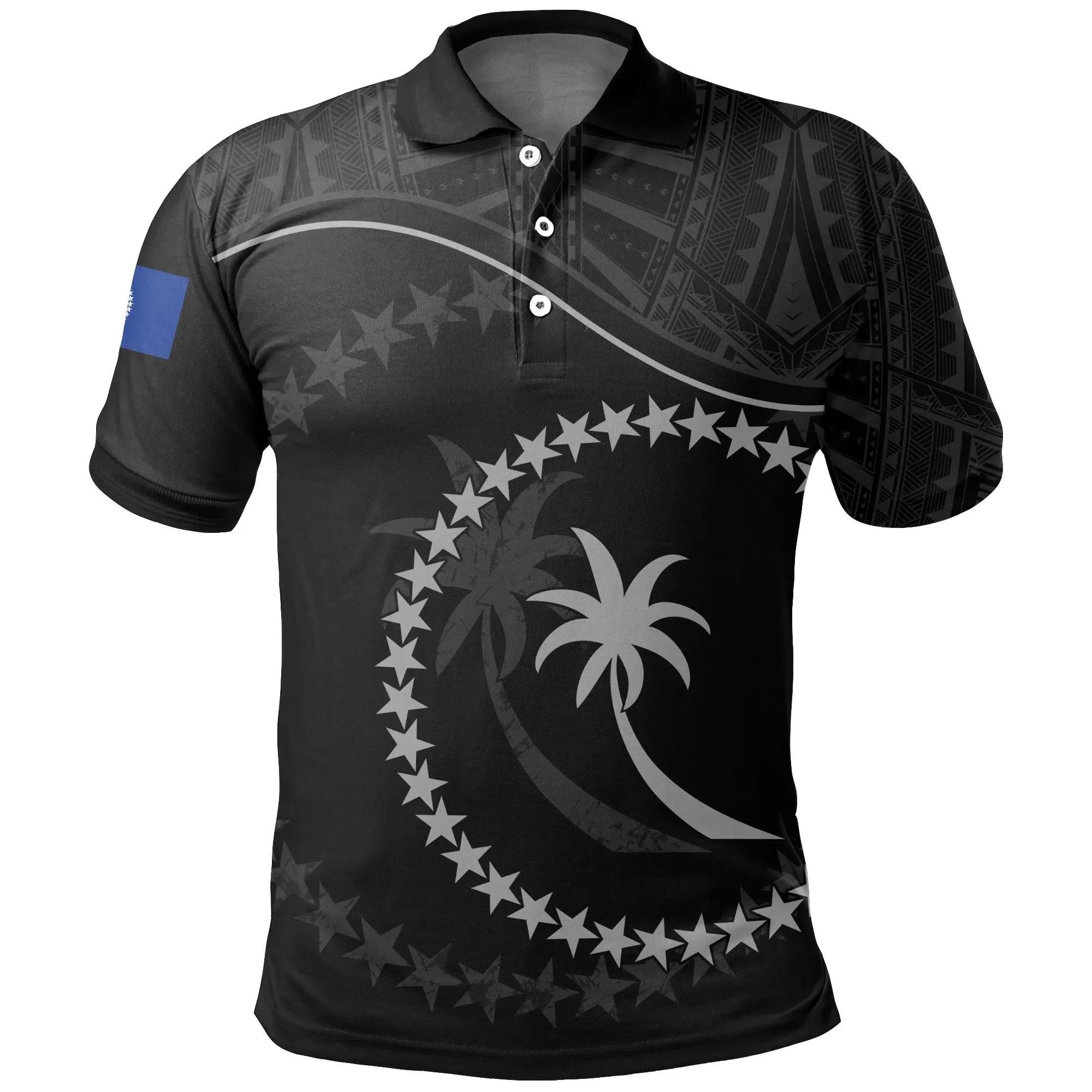 Chuuk Black Polo Shirt A02 Chuuk Black Polo Shirt A02
