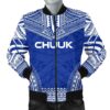 Chuuk Flag Polynesian Chief Men's Bomber Jacket - Bn10 Bomber Jacket