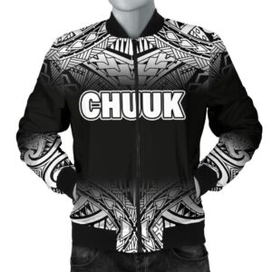 Chuuk Men's Bomber Jacket - Fog Black Style - BN09 Bomber Jacket
