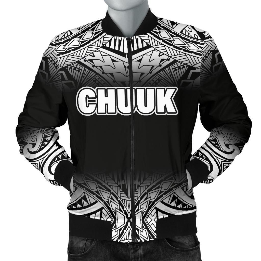 Chuuk Men's Bomber Jacket - Fog Black Style - BN09 Bomber Jacket Chuuk Men's Bomber Jacket - Fog Black Style - BN09 Bomber Jacket