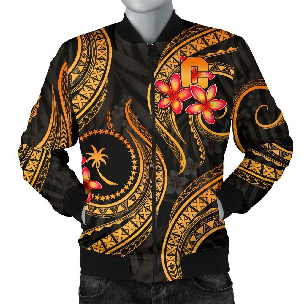 Chuuk-Micronesian-Men-Bomber-Jacket-Gold-Plumeria-BN11-Bomber-Jacket-1