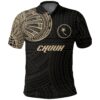 Chuuk Polo Shirt Polynesian Tattoo Style A31