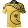 Chuuk Yellow Polo Shirt A02
