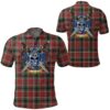 Clothing - Anderson of Arbrake Tartan Polo Shirt Celtic Scottish Warrior - Golf Shirt A7