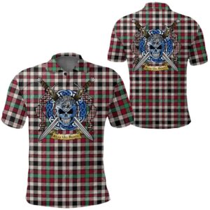 Clothing - Borthwick Dress Ancient Tartan Polo Shirt Celtic Scottish Warrior - Golf Shirt A7