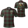 Clothing - Buchan Ancient Clan Tartan Crest Polo Shirt A7