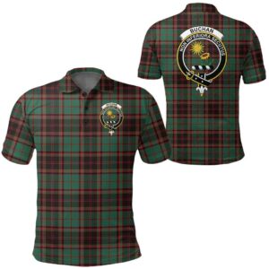 Clothing - Buchan Ancient Clan Tartan Crest Polo Shirt A7