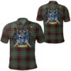 Clothing - Buchan Ancient Tartan Polo Shirt Celtic Scottish Warrior - Golf Shirt A7
