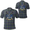 Clothing - Campbell Argyll Modern Tartan Polo Shirt Celtic Scottish Warrior - Golf Shirt A7