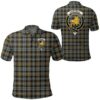 Clothing - Campbell Argyll Weathered Clan Tartan Crest Polo Shirt A7