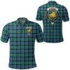 Clothing - Campbell Of Cawdor Ancient Clan Tartan Crest Polo Shirt A7