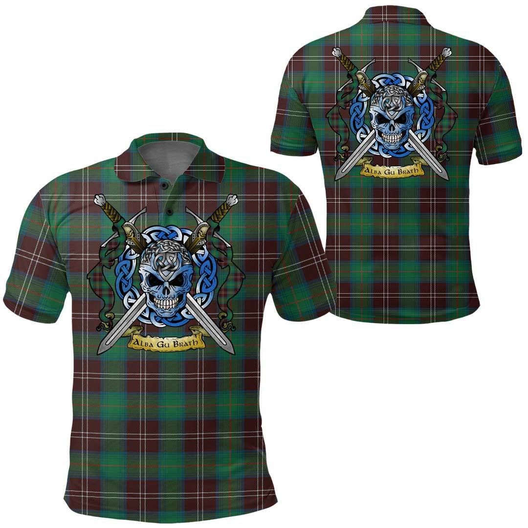 Clothing - Chisholm Hunting Ancient Tartan Polo Shirt Celtic Scottish Warrior - Golf Shirt A7 Clothing - Chisholm Hunting Ancient Tartan Polo Shirt Celtic Scottish Warrior - Golf Shirt A7