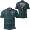 Clothing - Cockburn Ancient Clan Tartan Crest Polo Shirt A7