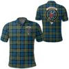 Clothing - Colquhoun Ancient Clan Tartan Crest Polo Shirt A7