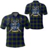 Clothing - Colquhoun Modern Tartan Polo Shirt Celtic Scottish Warrior - Golf Shirt A7