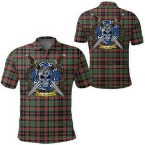 Clothing - Cumming Hunting Ancient Tartan Polo Shirt Celtic Scottish Warrior - Golf Shirt A7