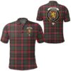 Clothing - Cumming Hunting Modern Clan Tartan Crest Polo Shirt A7
