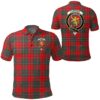 Clothing - Cumming Modern Clan Tartan Crest Polo Shirt A7