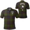 Clothing - Cunningham Hunting Modern Clan Tartan Crest Polo Shirt A7